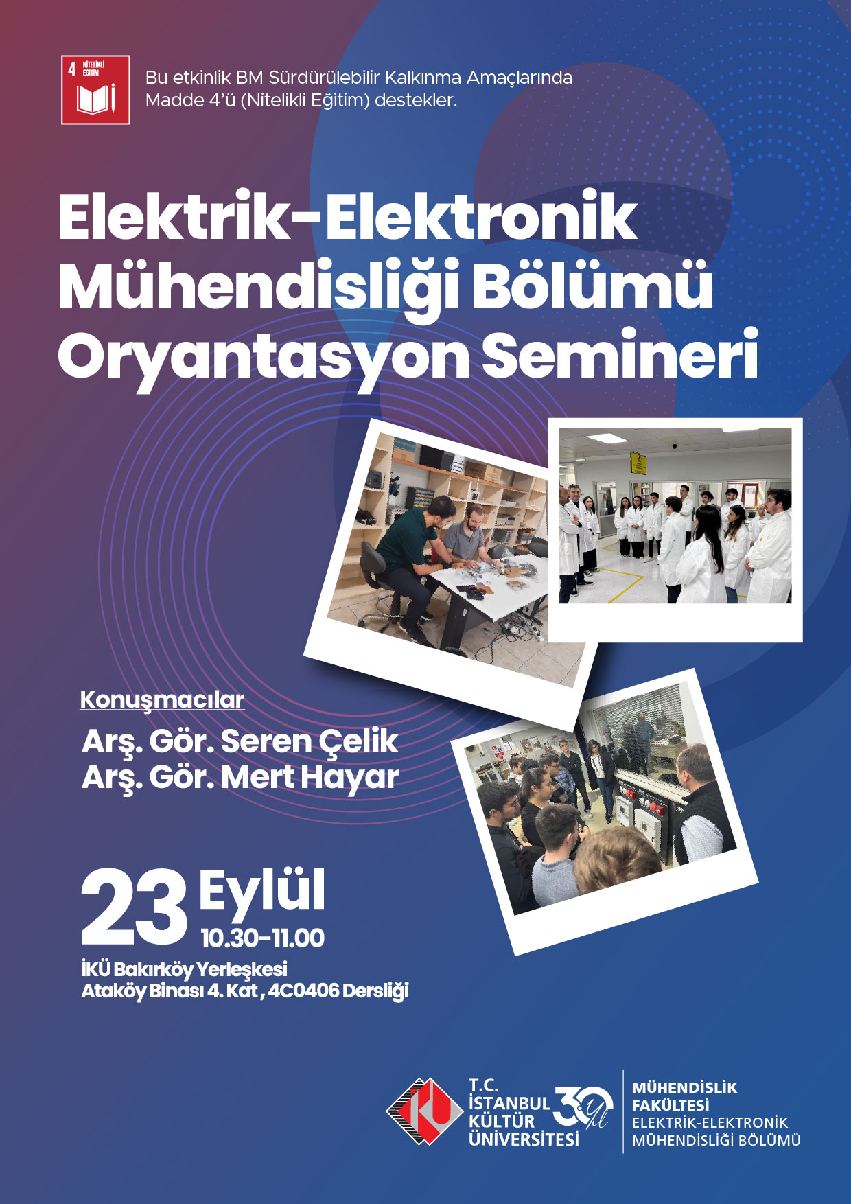 Elektrik-Elektronik Mühendisliği Bölümü