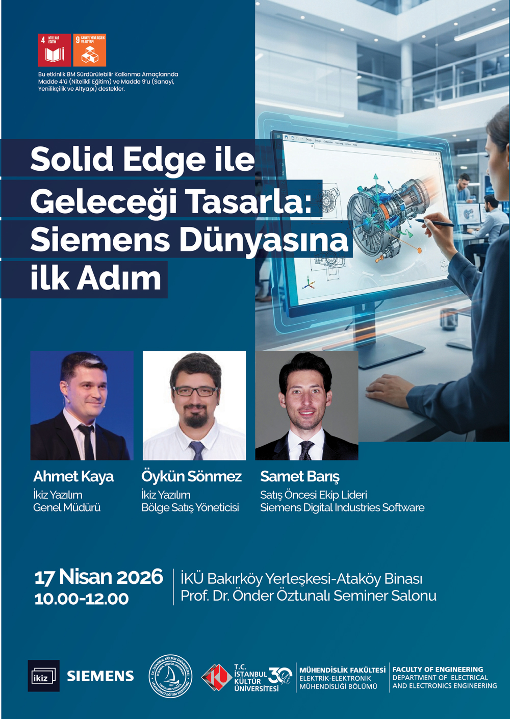 “Solid Edge ile Geleceği Tasarla: Siemens Dünyasına İlk Adım”