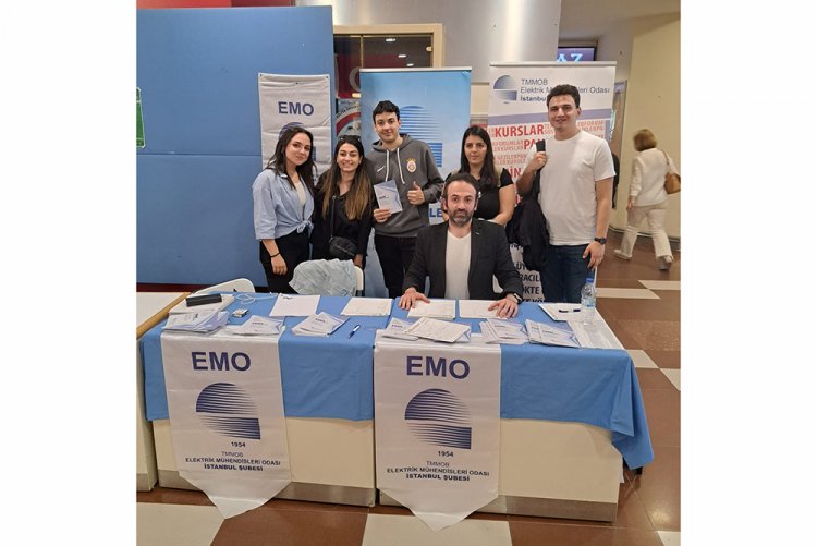 EMO-GENÇ OPENED A STAND AT İKÜ