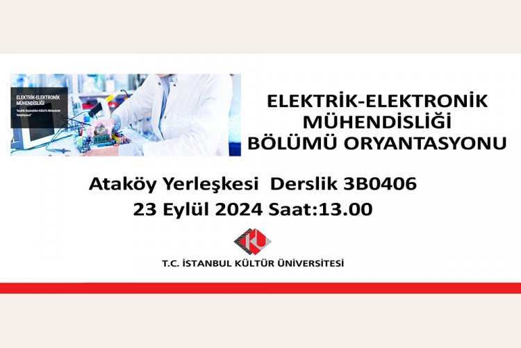 Elektrik–Elektronik Mühendisliği Bölümü Oryantasyonu