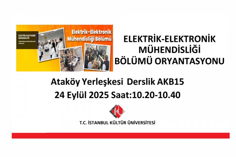 Elektrik-Elektronik Mühendisliği Bölümü