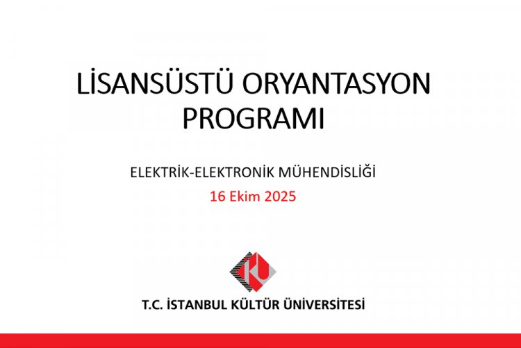 Lisansüstü Oryantasyon Programı