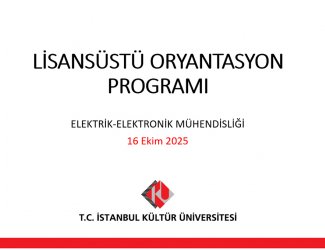 Lisansüstü Oryantasyon Programı