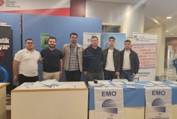 EMO-GENÇ OPENED A STAND AT İKÜ