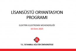 Lisansüstü Oryantasyon Programı