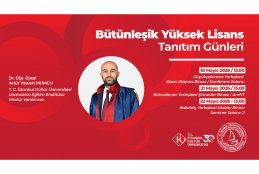 Bütünleşik Yüksek Lisans Programı